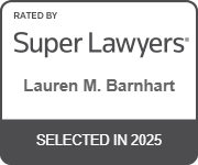 Rated By Super Lawyers | Lauren M. Barnhart | Selected In 2025